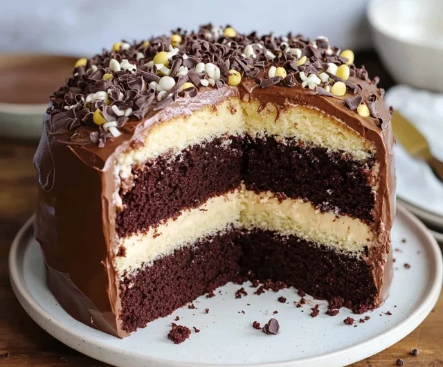 Gluten-Free, Dairy-Free Chocolate & Vanilla Cake Recipe