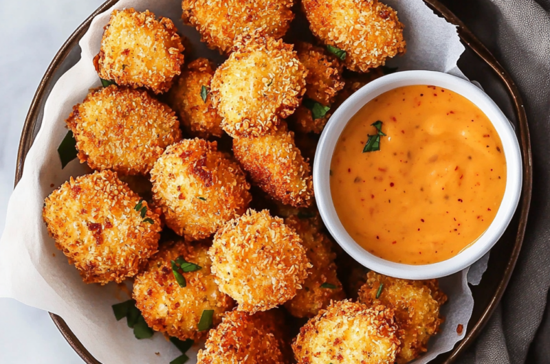 The BEST Crispy Baked Chicken Nuggets