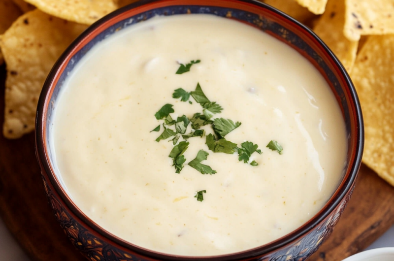 Restaurant-Style White Queso (Queso Blanco) Recipe