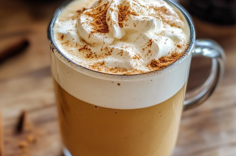 Homemade Pumpkin Spice Latte