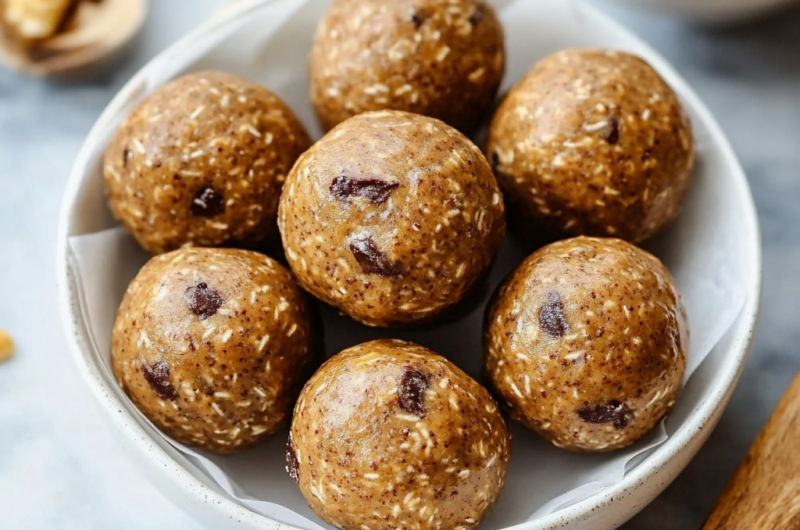 5-Minute Protein Peanut Butter Energy Bites