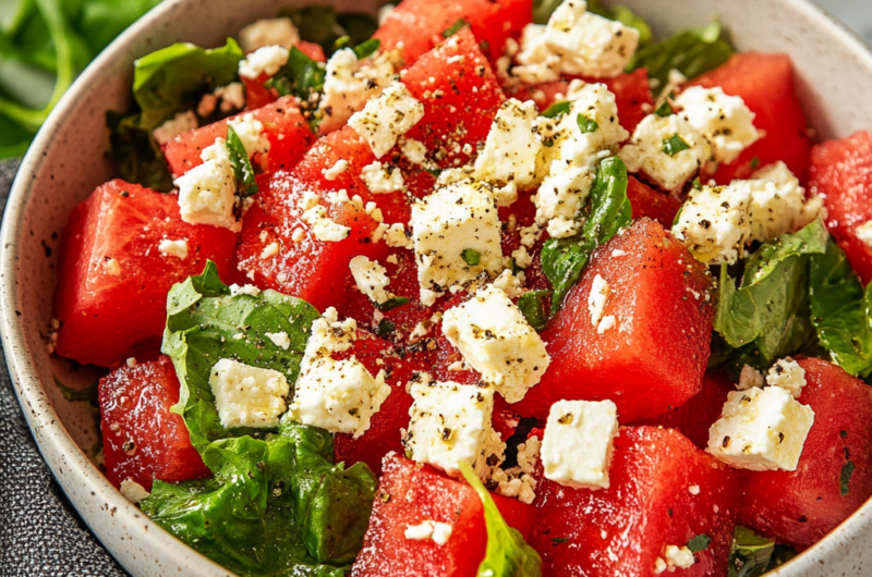 Watermelon Feta Salad