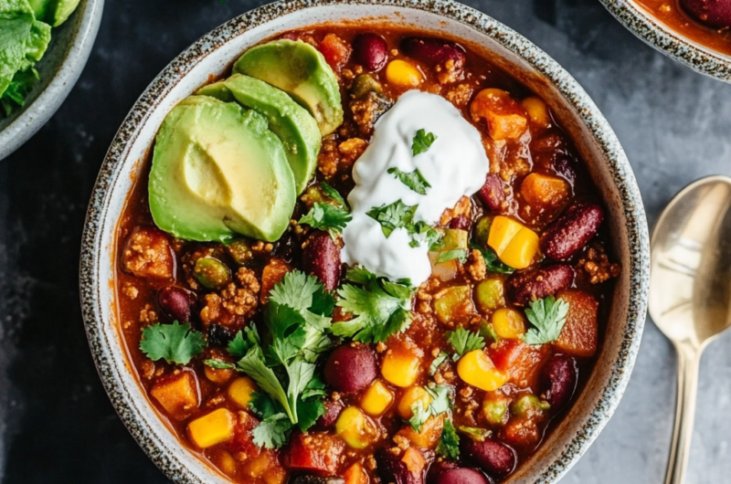 The Best Vegetarian Chili Ever