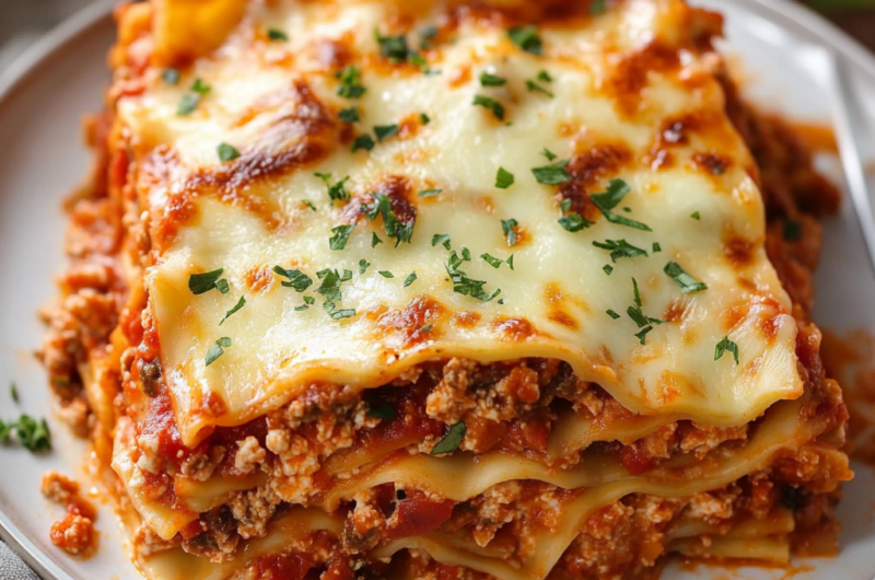 The Best Homemade Lasagna Recipe