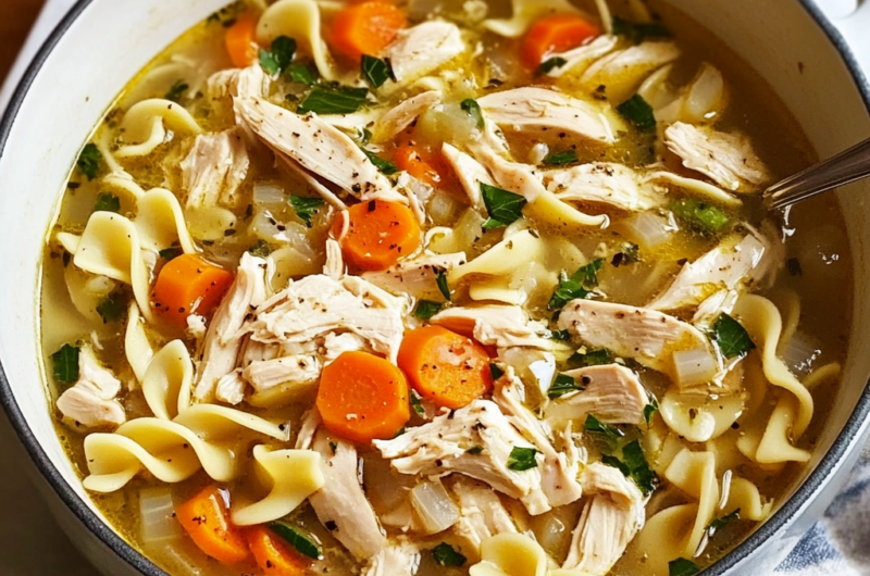 The Best Chicken Noodle Soup Recipe