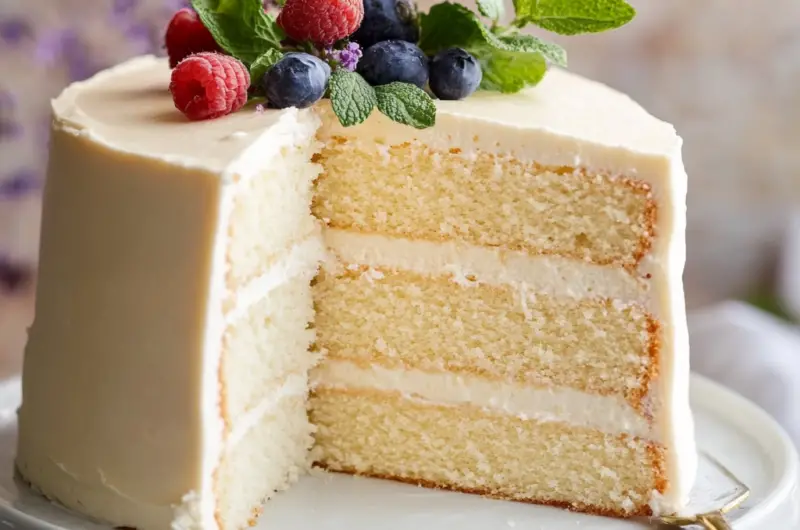 My Favorite Vanilla Cake Recipe