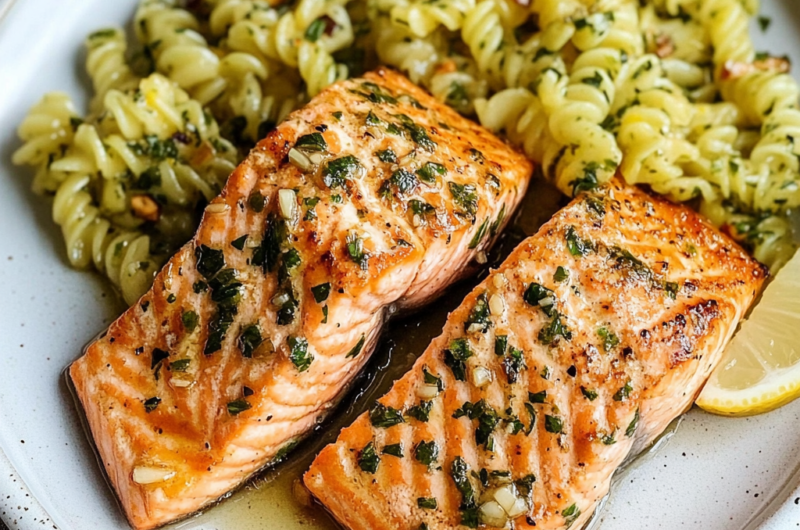 Honey Lemon Garlic Salmon