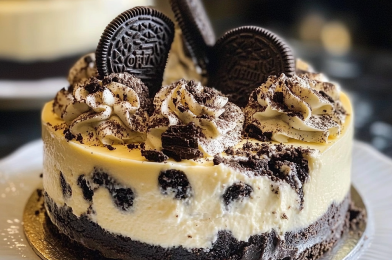 New York-Style Oreo Cheesecake