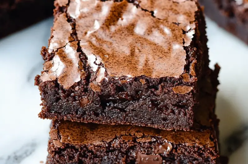The Best Cocoa Fudge Brownies