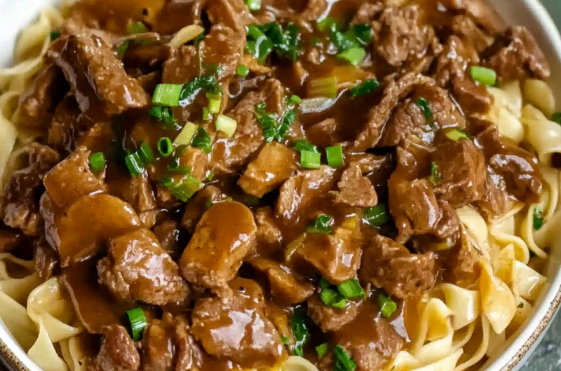 Beef and Noodles Recipe