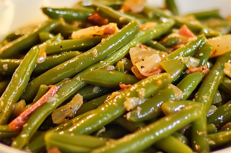 Easy Southern Green Beans