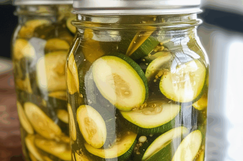 Quick Pickled Zucchini Recipe
