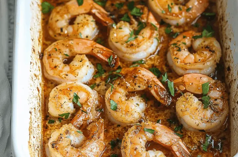Baked Honey Cajun Shrimp Recipe