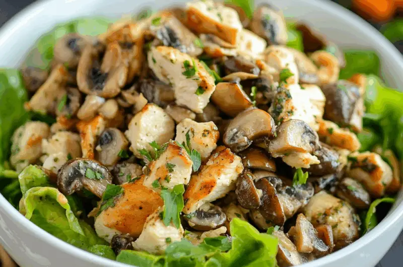 Chicken and Mushroom Wedding Salad