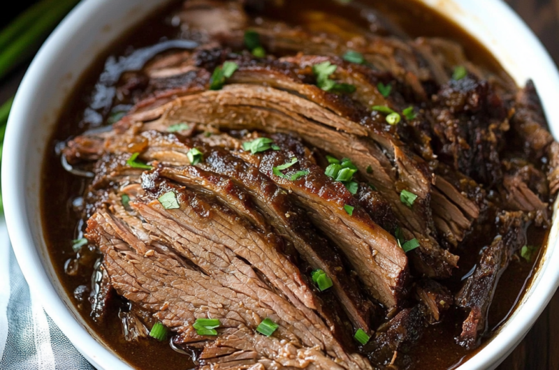 Slow Cooker Beef Brisket Recipe