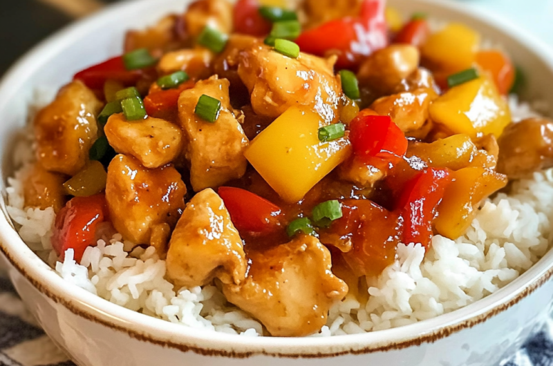 Sweet and Sour Chicken