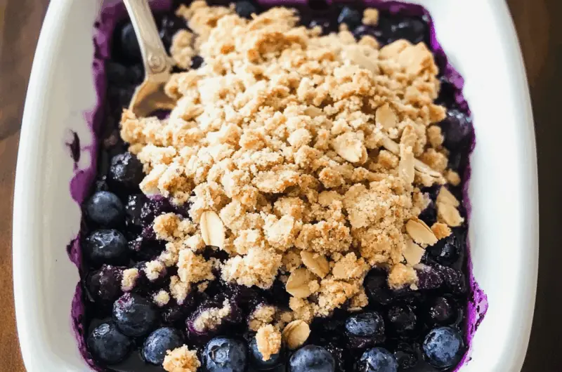 Blueberry Crumble Recipe