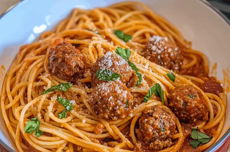 Spaghetti and Meatballs Recipe