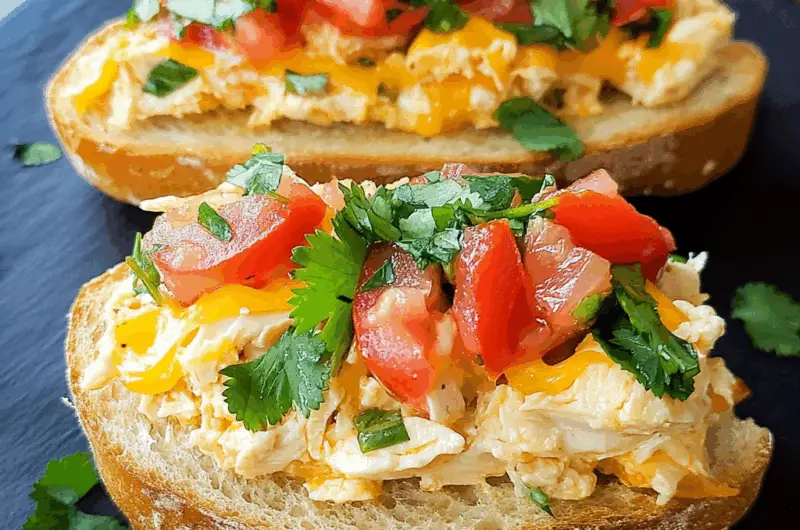 Easy Chicken Sandwich Melts