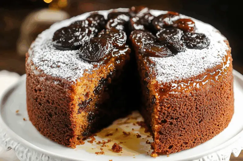 Prune Honey Cake Recipe