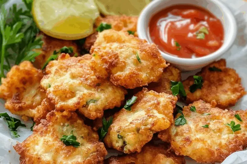 Tender Chicken Fritters