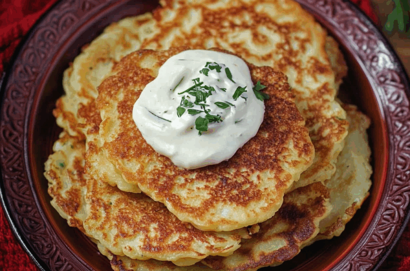 Deruny - Ukrainian Potato Pancakes
