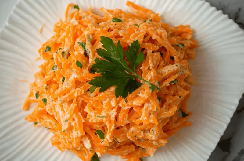 Russian Carrot Salad with Coriander Recipe