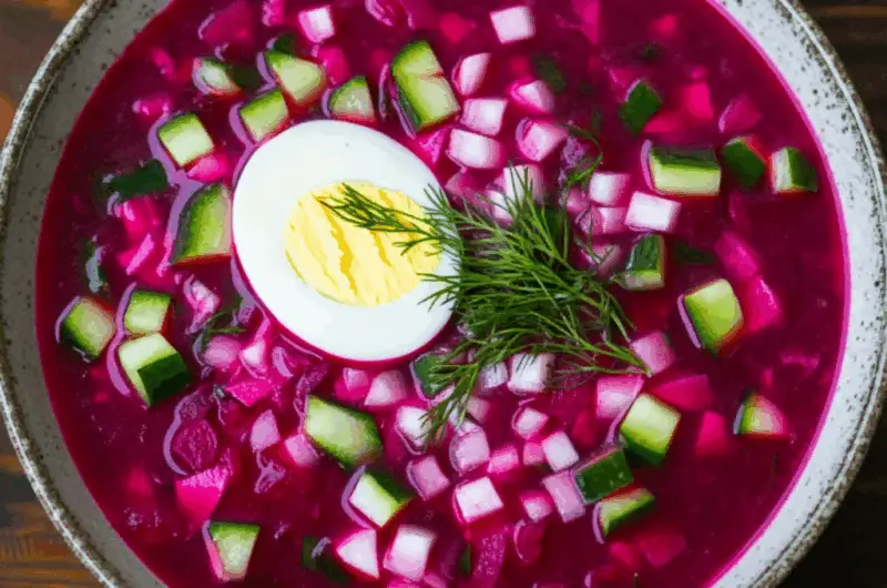 Holodnik - Cold Summer Beet Soup