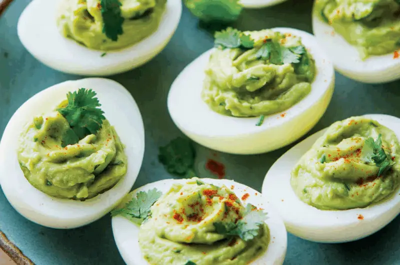 Guacamole Stuffed Eggs Recipe