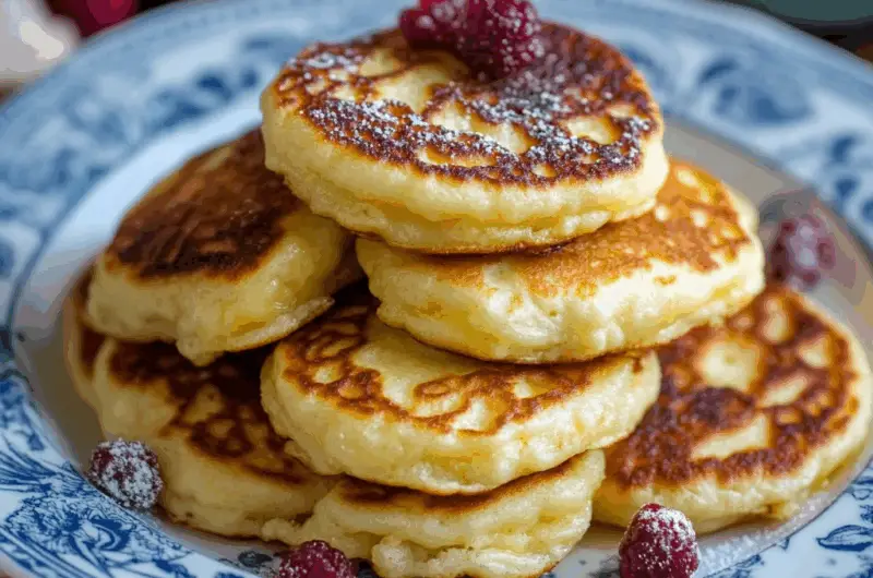 Ukrainian Syrniki Recipe (Cheese Pancakes)