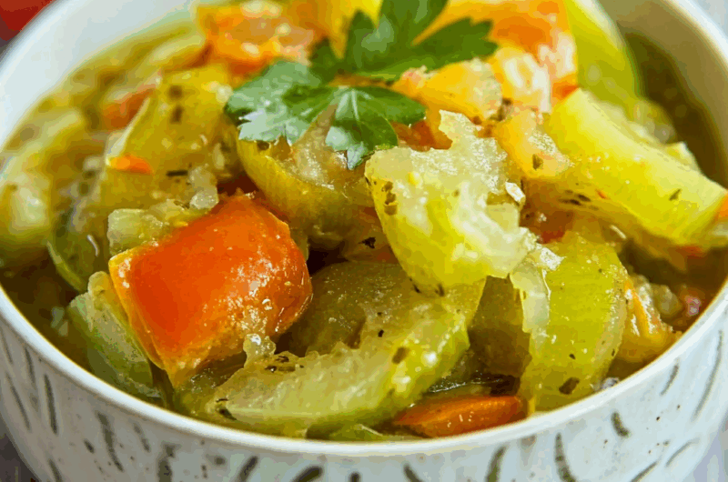 Canned Green Tomato Salad