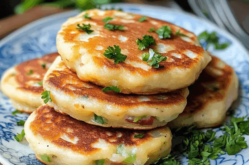 Stuffed Potato Pancakes Recipe