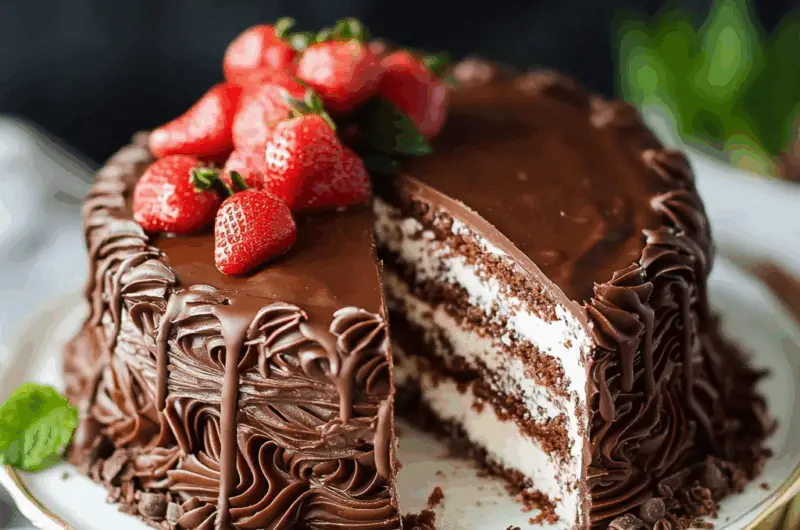 Chocolate Spartak Cake