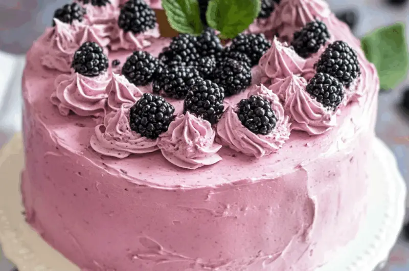 Blackberry Cake Recipe