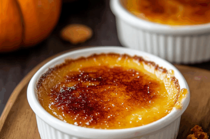 Pumpkin Crème Brûlée Recipe