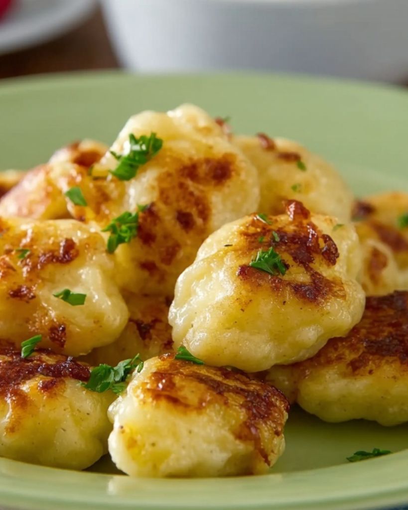 Boiled Cheese Dumplings