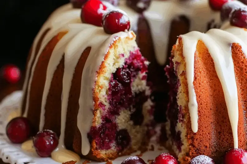 Cranberry Bundt Cake Recipe