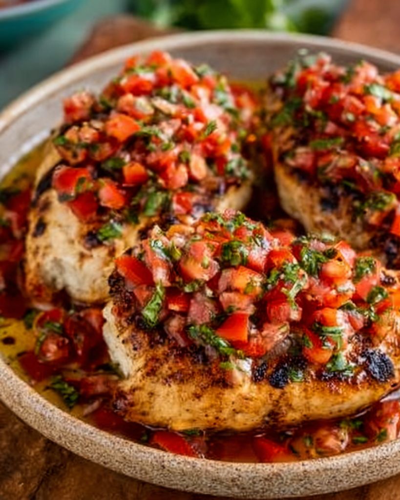 Easy Bruschetta Chicken Recipe - Easy homemade recipes