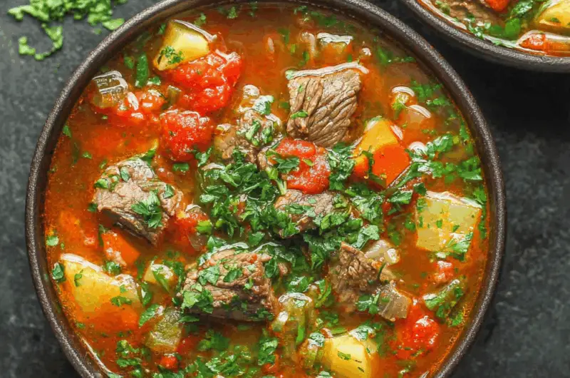 Hearty Vegetable Beef Soup