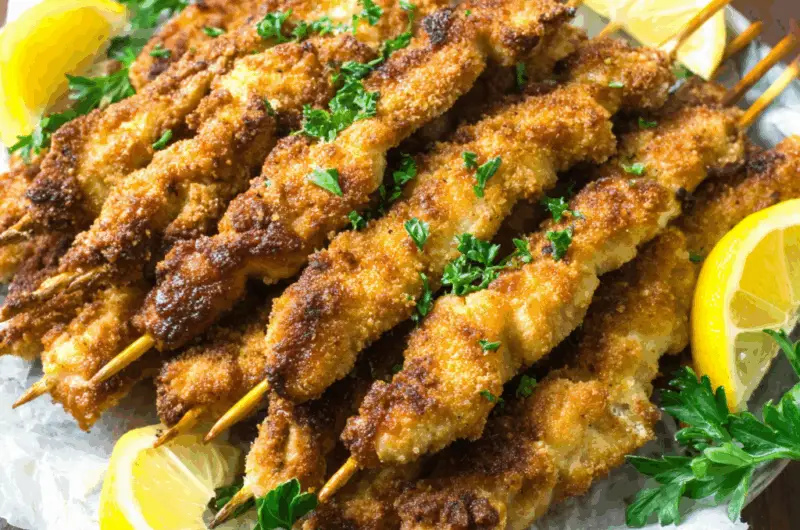 🍗 Breaded Chicken Skewers