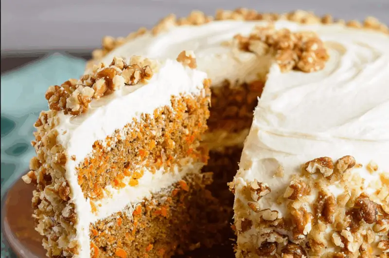 Vintage Carrot Cake (Handed-Down Family Recipe)
