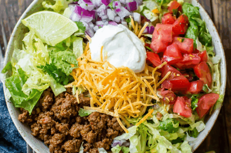 Easy Taco Salad - Easy homemade recipes
