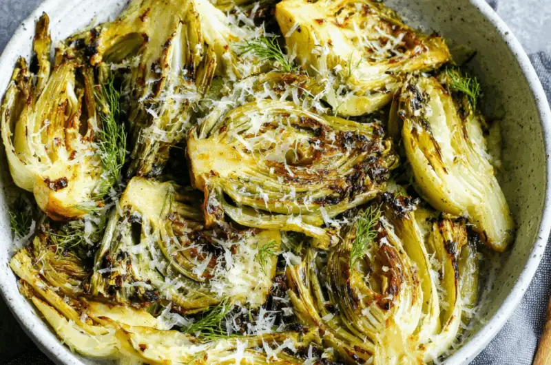 Roasted Fennel with Parmigiano Cheese