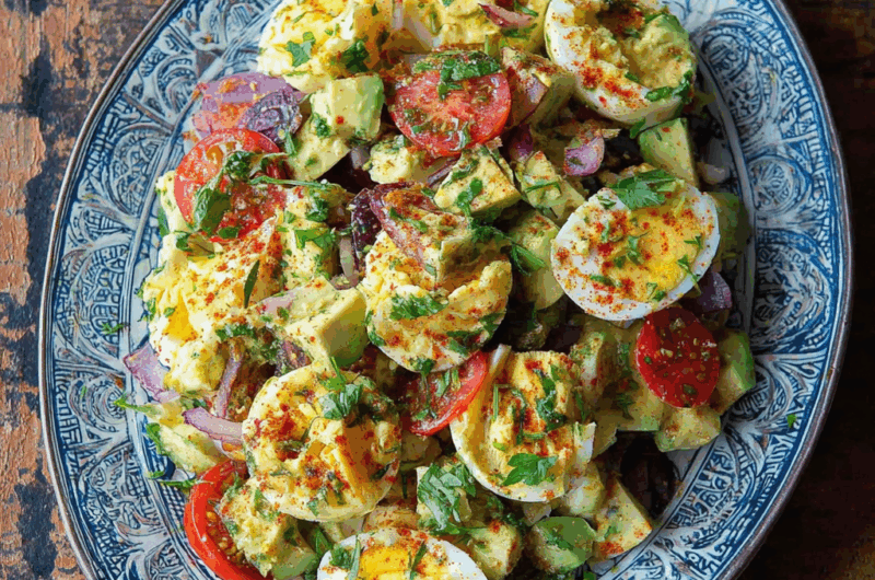Healthy Egg Salad, Mediterranean-Style