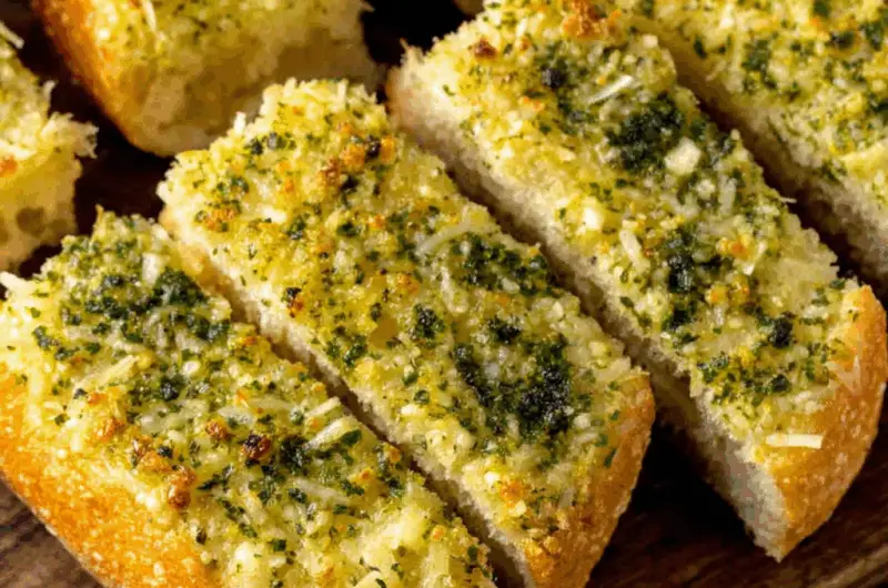 Homemade Ciabatta Garlic Bread