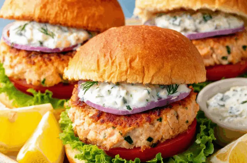 Salmon Burgers