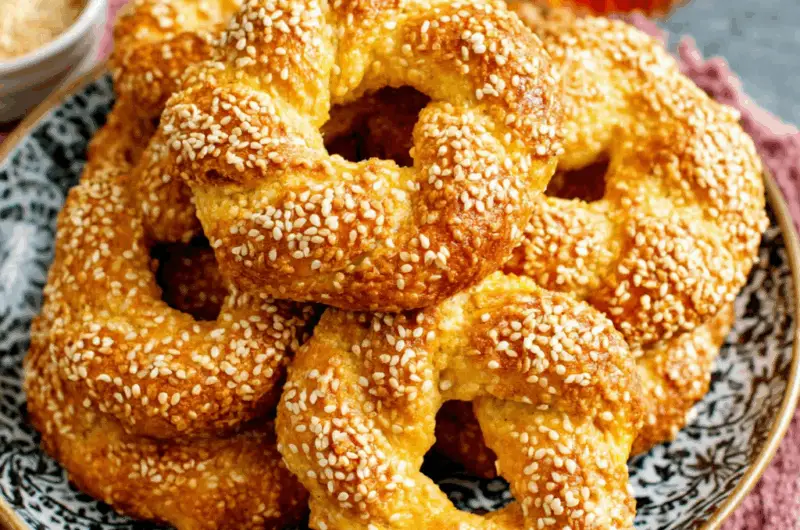 Simit (Turkish Sesame Bread Rings)