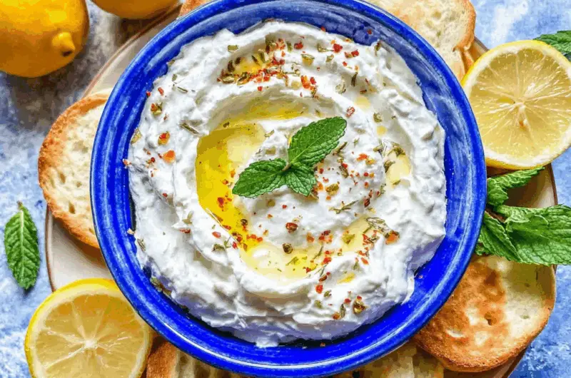 Homemade Labneh (Middle Eastern Yogurt Cheese)