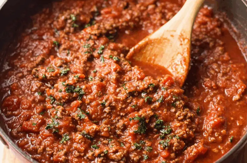 Homemade Spaghetti Sauce