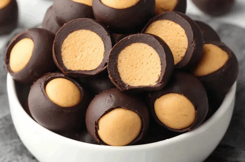 Peanut Butter Balls (Buckeyes)